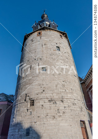 Belgium, Namur, the Belfry of Namur or Saint James Tower, a UNESCO World Heritage Site Belgium, Namur, the Belfry of Namur or Saint James Tower, a UNESCO World Heritage Site 134874886