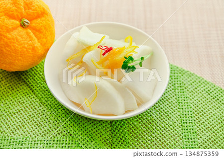 Homemade Yuzu Radish 134875359