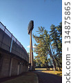 Lighting tower of baseball field 134875865