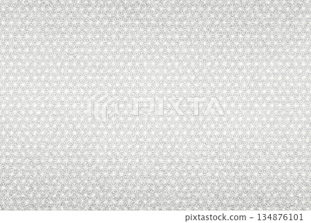 背景圖3：精緻閃亮的銀色圖案，上面疊加了麻葉圖案。 134876101