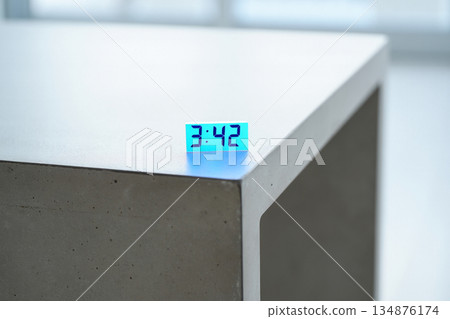 public toilet sign on black wall 134876174