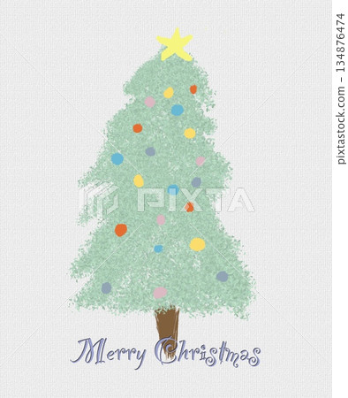 Beautiful Christmas tree Beautiful Christmas tree 134876474