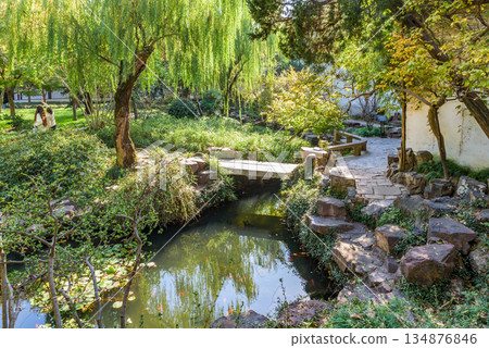 World Heritage Site “Suzhou Classical Garden” Lingering Garden China 134876846