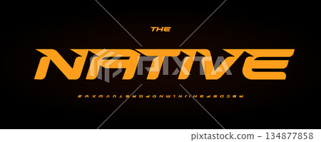 Speed Race Font Logo Alphabet Vector Fast Dynamic Letters Set Typography, Bold Action Sport Typographic Design Title Text, Racing Poster Headline, Type Logotype, Sharp Serif Fonts. Vector Typeface Speed Race Font Logo Alphabet Vector Fast Dynamic Letters Set Typography, Bold Action Sport Typographic Design Title Text, Racing Poster Headline, Type Logotype, Sharp Serif Fonts. Vector Typeface 134877858