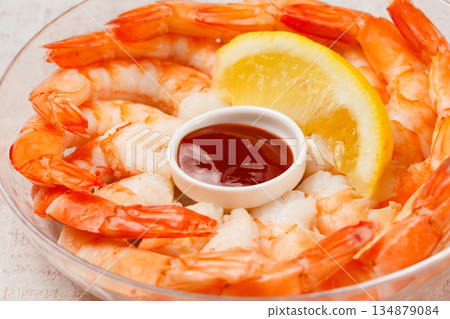 Shrimp cocktail Shrimp cocktail 134879084