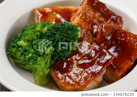 Pork belly boiled Pork belly boiled 134879220