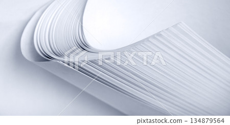 Abstract background from white sheets of paper Abstract background from white sheets of paper 134879564