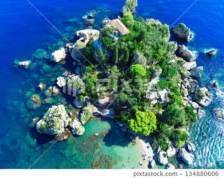 Taormina beach, Sicily Italy Taormina beach, Sicily Italy 134880606