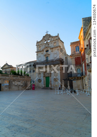 Syracuse old town, Sicily Italy Syracuse old town, Sicily Italy 134880674
