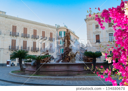 Syracuse old town, Sicily Italy Syracuse old town, Sicily Italy 134880678