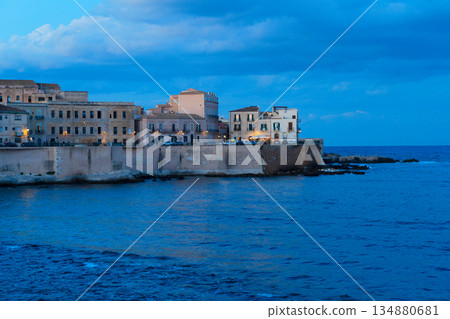 Syracuse old town, Sicily Italy Syracuse old town, Sicily Italy 134880681