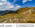 Hiking trail leading to a mountain peak in High Tatras, Slovakia 134882526