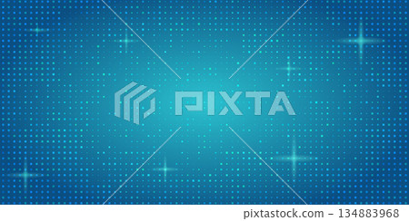 Blue pixel bg with glowing tech pattern Blue pixel bg with glowing tech pattern 134883968