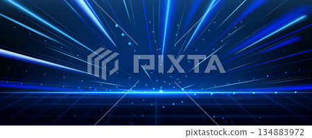 Retro futuristic tech background Retro futuristic tech background 134883972