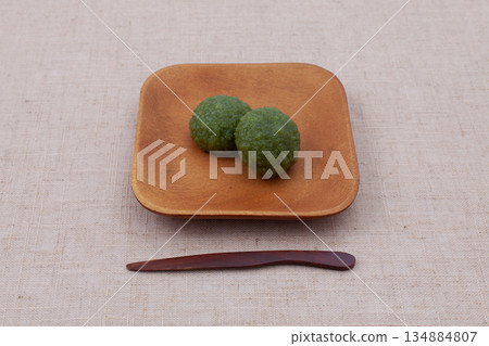 艾草萩日式甜點桌 艾草萩日式甜點桌 134884807