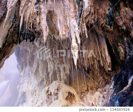 Nikko City Yuzawa Fountain Tower Hot Spring Deposits 134885926
