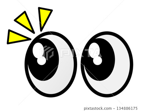 一幅插圖,描繪了一個驚訝或驚奇的學生,他的眼睛睜得大大的,目光專注。 一幅插圖,描繪了一個驚訝或驚奇的學生,他的眼睛睜得大大的,目光專注。 134886175