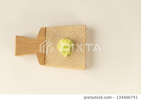 磨碎的鯊魚皮芥末 134886741