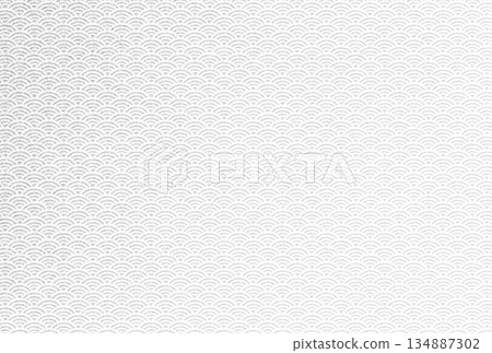 Background image 10 with a sparkling, delicate silver pattern overlaid with a Seigaiha pattern Background image 10 with a sparkling, delicate silver pattern overlaid with a Seigaiha pattern 134887302