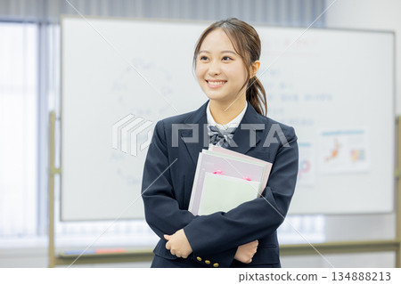 high school girl high school girl 134888213