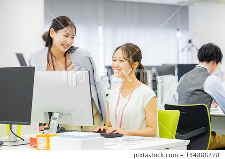 People working in the office 134888278