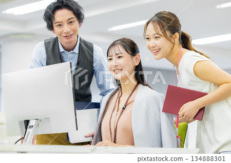 Creative business team 134888301