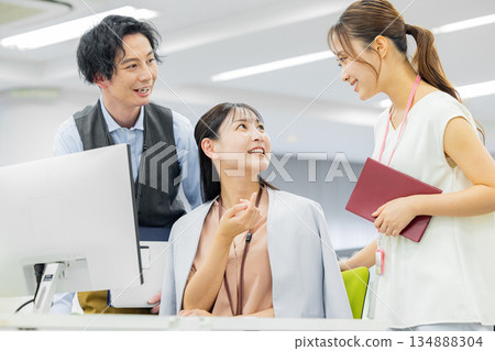 Creative business team 134888304
