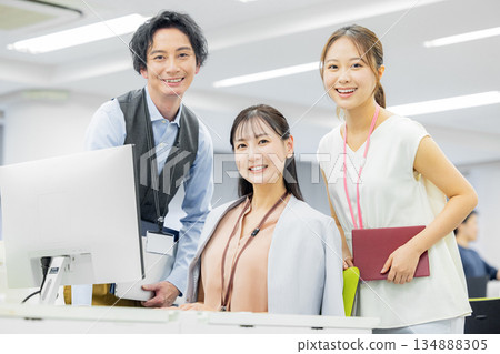 Creative business team 134888305
