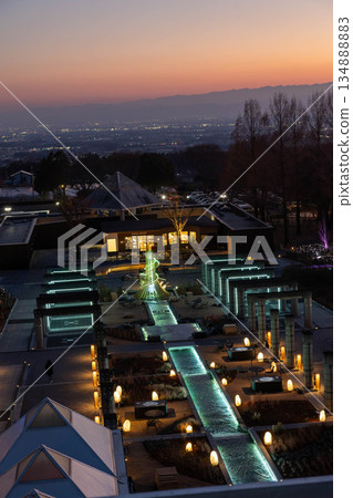 Gunma Flower Park Plus illuminations in Maebashi, Gunma Prefecture 134888883