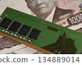 Memory and Japanese money 134889014