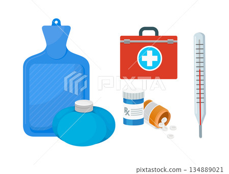 Medical care design stock illustration Medical care design stock illustration 134889021