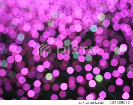 Abstract Bokeh from indoor lighting, Pink with blue with red with white and purple circles, Night city light background for celebration of christmas and holiday season Abstract Bokeh from indoor lighting, Pink with blue with red with white and purple circles, Night city light background for celebration of christmas and holiday season 134889620