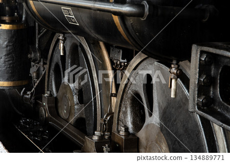 蒸汽機車的強力驅動輪 134889771