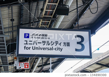 University Directions Sign / 1 Nishikujo, Konohana-ku, Osaka City, Osaka Prefecture 134890300