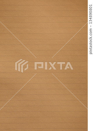 Old kraft school notebook paper sheet Old kraft school notebook paper sheet 134890801
