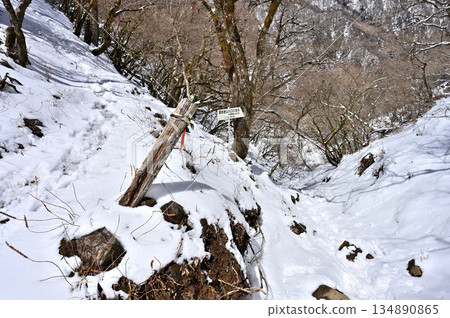 阿席達卡山脈-冬至的刈石峠 阿席達卡山脈-冬至的刈石峠 134890865