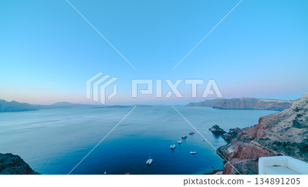 Beautiful landscape of Santorini Beautiful landscape of Santorini 134891205