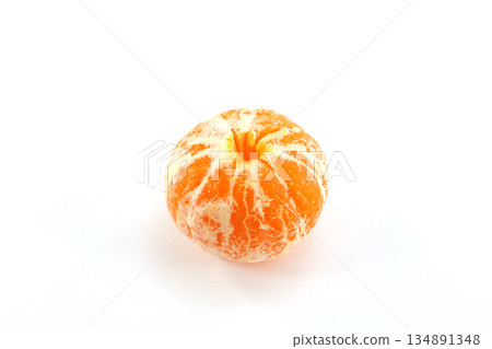 Peeled mandarin orange 134891348