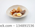 Oden assortment white background 134891536