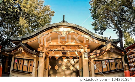 Suga Shrine, the main shrine of Yotsuya, located in Sugacho, Shinjuku Ward, Tokyo Suga Shrine, the main shrine of Yotsuya, located in Sugacho, Shinjuku Ward, Tokyo 134891594