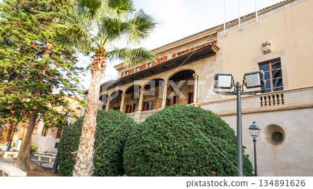 Consolat del la mar building in the city of Palma on the Spanish island of Majorca Consolat del la mar building in the city of Palma on the Spanish island of Majorca 134891626