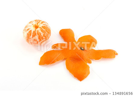 Mandarin orange peel Mandarin orange peel 134891656
