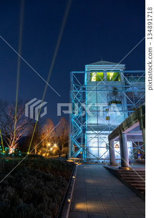 群馬縣前橋市群馬花卉公園燈光秀 134891718