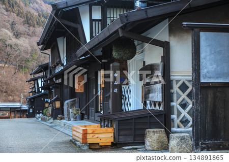 中山道福島宿街景 中山道福島宿街景 134891865