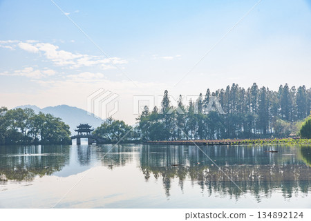 World Heritage Site "Hangzhou West Lake Cultural Landscape" Zhejiang Province, China 134892124
