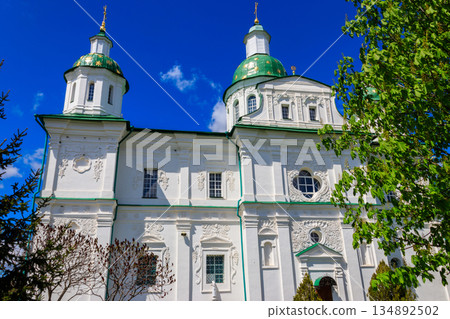 Saviour-Transfiguration Mhar Monastery near Lubny in Poltava region, Ukraine Saviour-Transfiguration Mhar Monastery near Lubny in Poltava region, Ukraine 134892502