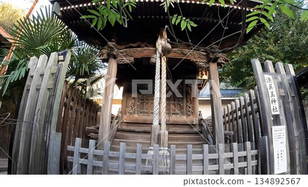 Samezu Hachiman Shrine, Higashioi 1-chome, Shinagawa-ku, Tokyo 134892567