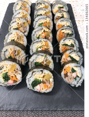 Delicious gimbap Delicious gimbap 134892665