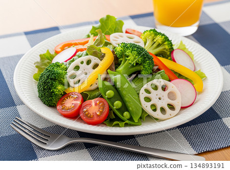 綠色沙拉 134893191