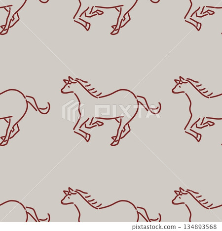 Horse pattern Horse pattern 134893568